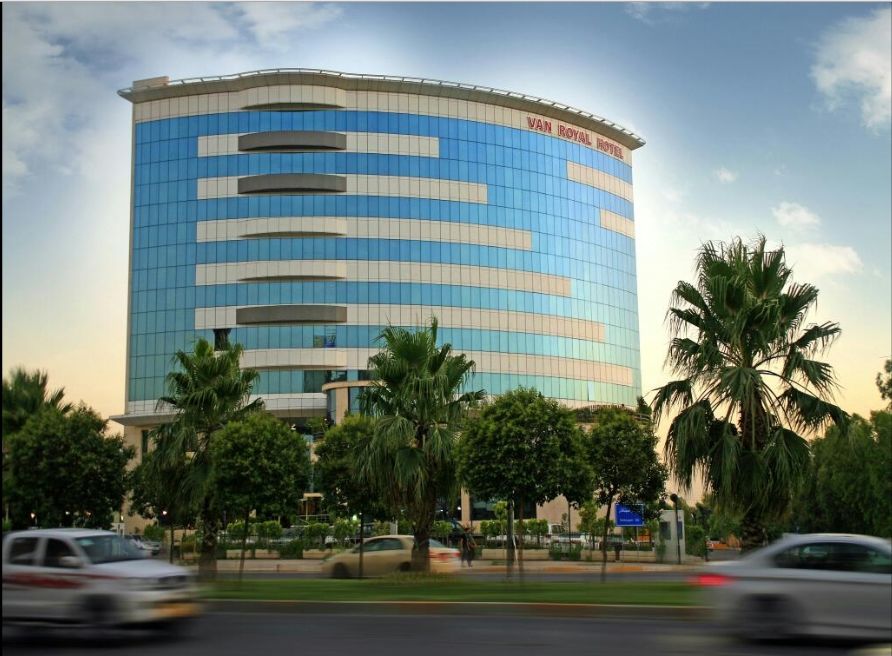 Van Royal Hotel Erbil Esterno foto